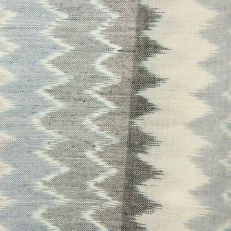 Soft blue and grey hues in zigzag