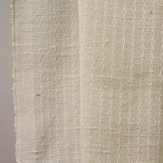 Woven stripes in natural cotton
