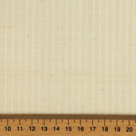 Woven stripes in natural cotton